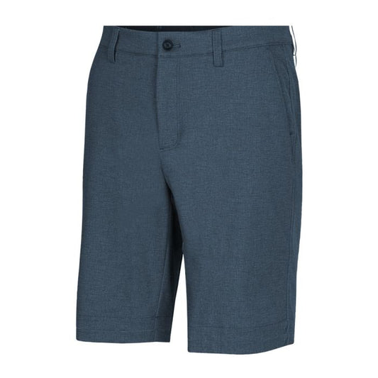 Greg Norman Men's Bay Knit 9.5" Stretch Shorts - Navy Heather