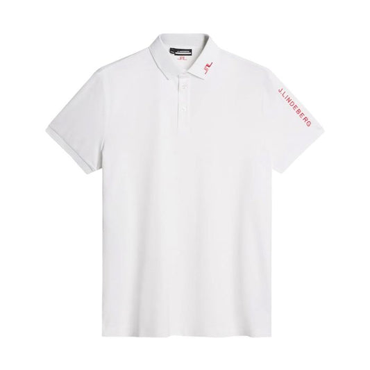 J Lindeberg Men’s Tour Tec Golf Polo - White