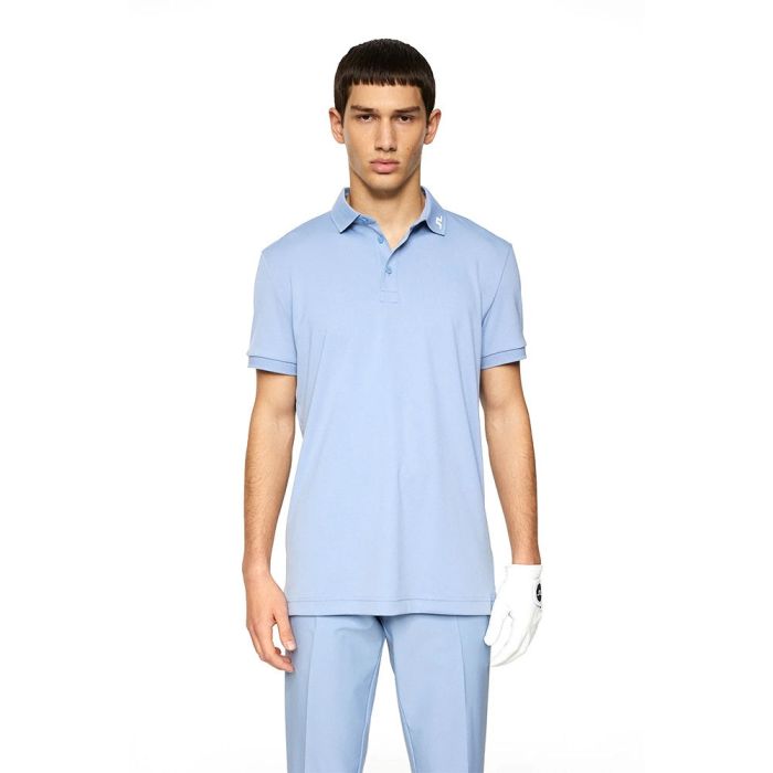J Lindeberg Men’s KV Golf Polo - Rain Washed