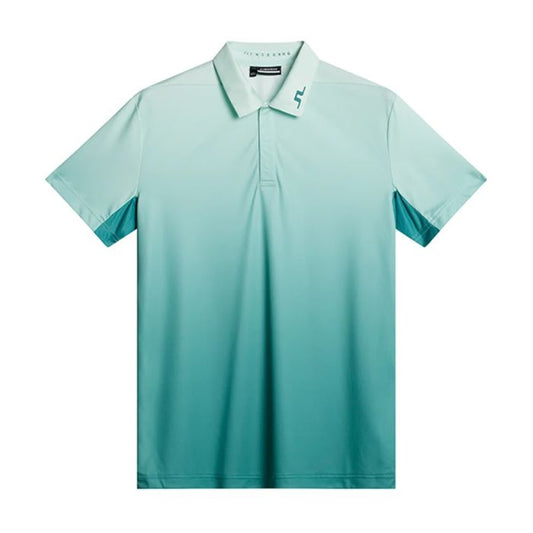 J Lindeberg Men's Dario Golf Polo T-shirt - Spectrum Fade Moonlight L (Us Sizes)