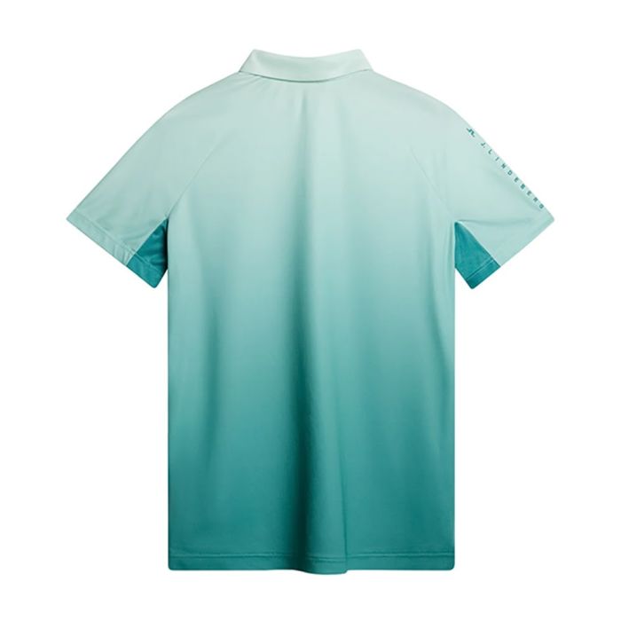 J Lindeberg Men's Dario Golf Polo T-shirt - Spectrum Fade Moonlight L (Us Sizes)