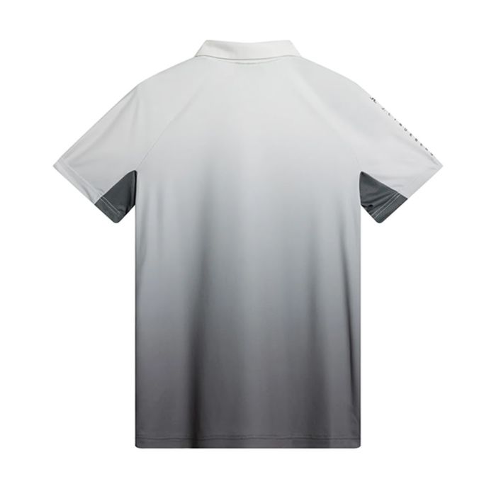 J Lindeberg Men's Dario Golf Polo T-shirt -Spectrum Fade Lave Smoke L (Us Sizes)