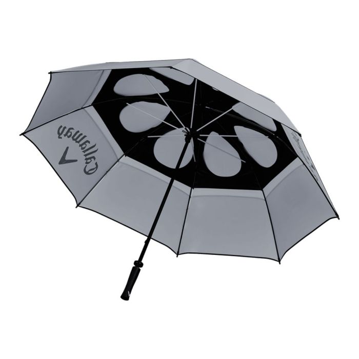 Callaway Shield Double Canopy Umbrella - Grey/Black