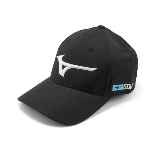 MIZUNO Men's Rubber Logo Fitted Cap