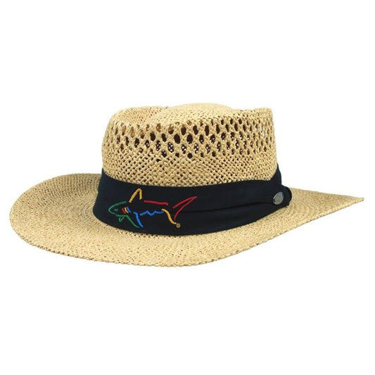 GREG NORMAN Men's Signature Straw Hat