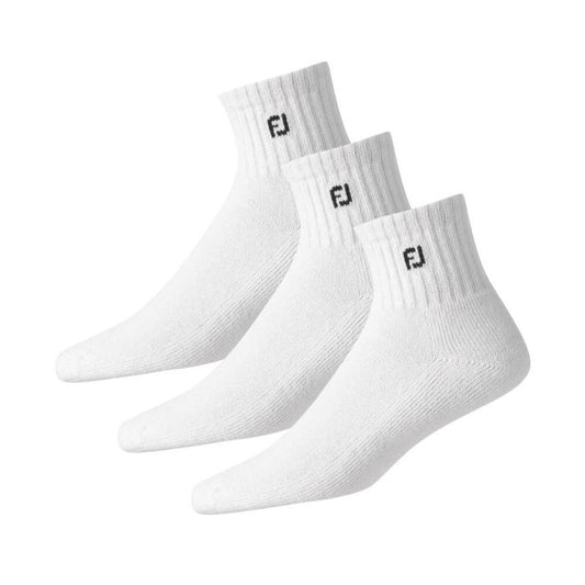 FOOTJOY Men's ComfortSof Quarter Socks (3 Pair)