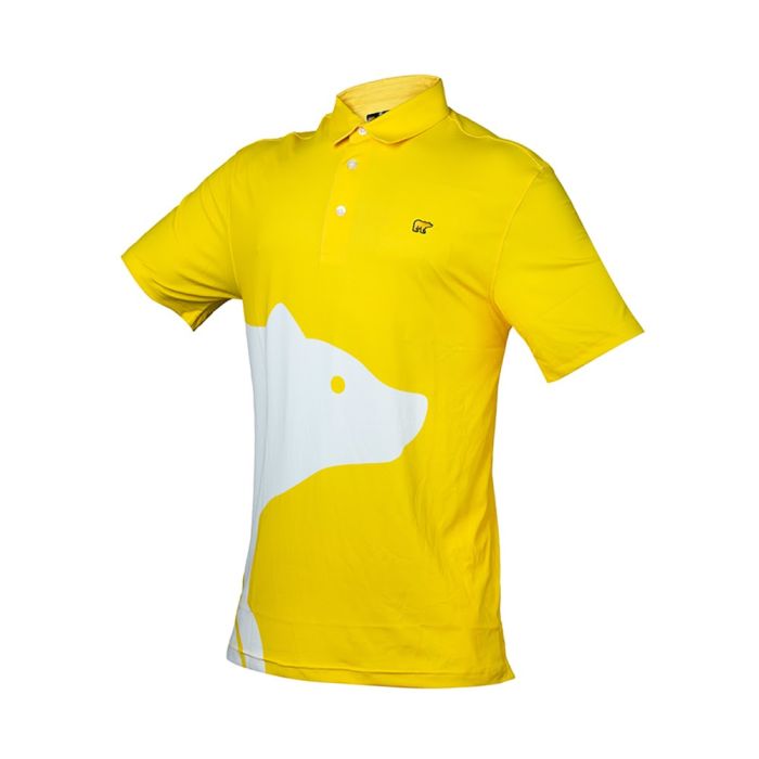 Jack Nicklaus Men's Golden Bear Golf Polo - Lemon