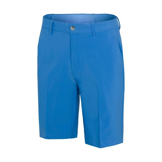 Greg Norman Men's Tech 9.5" Stretch Golf Shorts - Light Cobalt