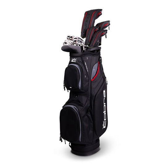 Cobra Men's Air-X2 Steel Golf Set - Right Hand - Regular Flex - 11 Clubs + Bag