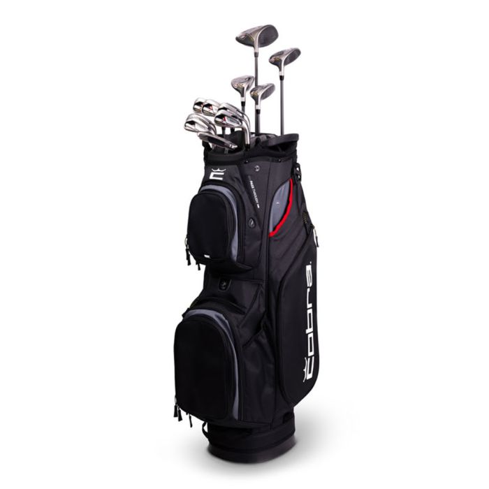Cobra Men's Air-X2 Graphite Golf Set - Right Hand - Light Flex - 11 Clubs + Bag