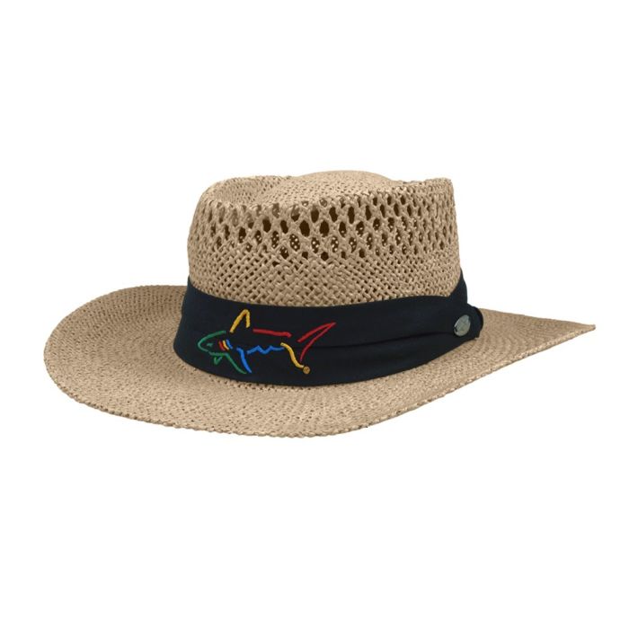 GREG NORMAN Men's Signature Straw Hat