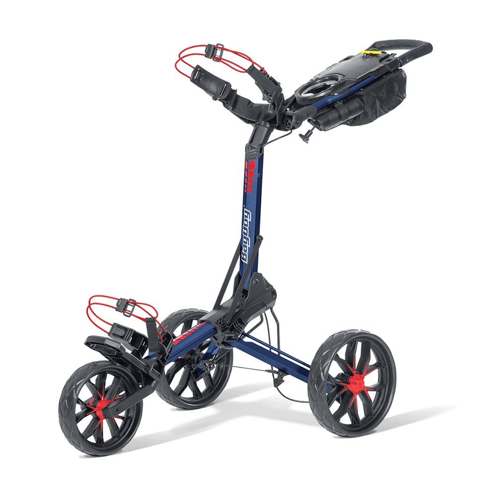 BAGBOY Slimfold Auto-Open Three Wheel Golf Trolley