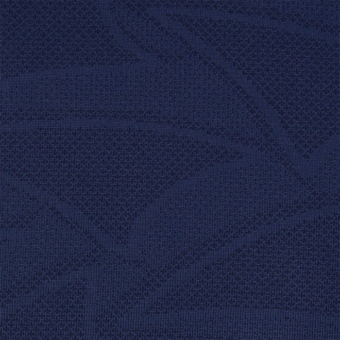 Greg Norman Men's Shark Wave Jacquard Polo - Navy