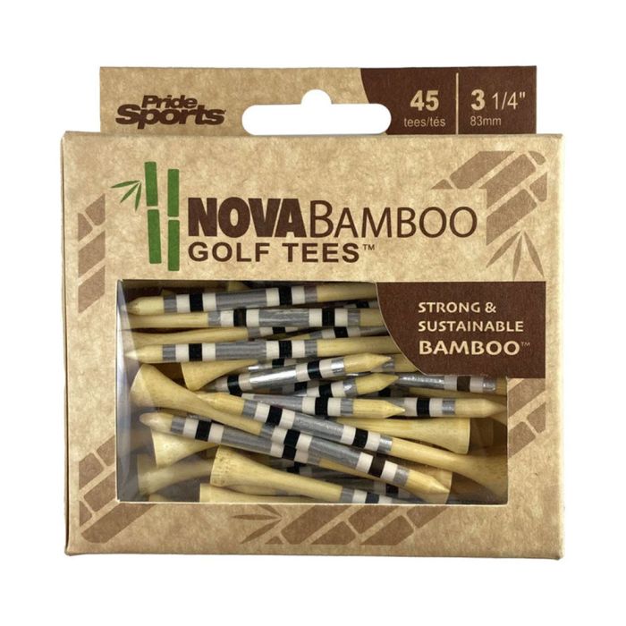 Pride Sports Nova Bamboo Tees 83MM (45 Count)