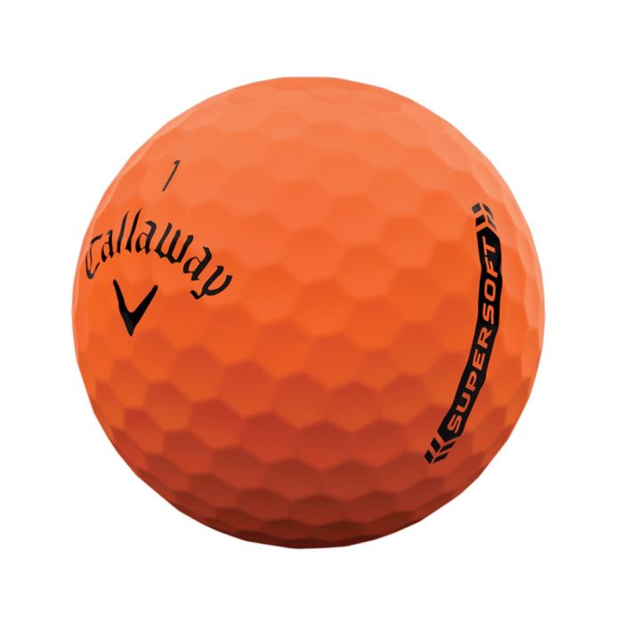 Callaway Supersoft Golf Balls - Matte Orange