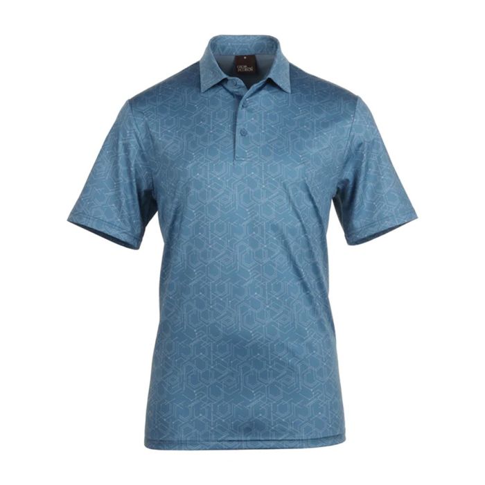 OSCAR JACOBSON Men’s Hollow Golf Polo T-shirt - Elemental