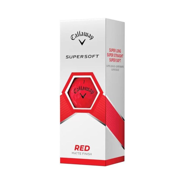 Callaway Supersoft Golf Balls - Red