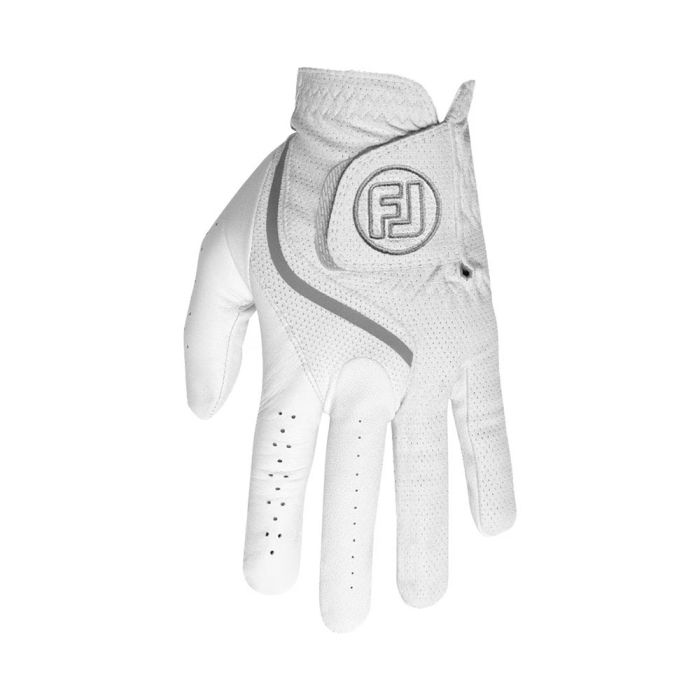 FootJoy Men's SciFlex Golf Glove - Left Hand - Pearl/White
