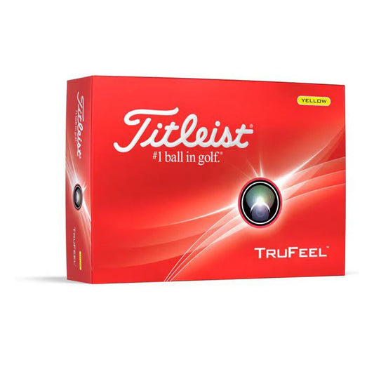 Titleist Trufeel Golf Balls - Yellow