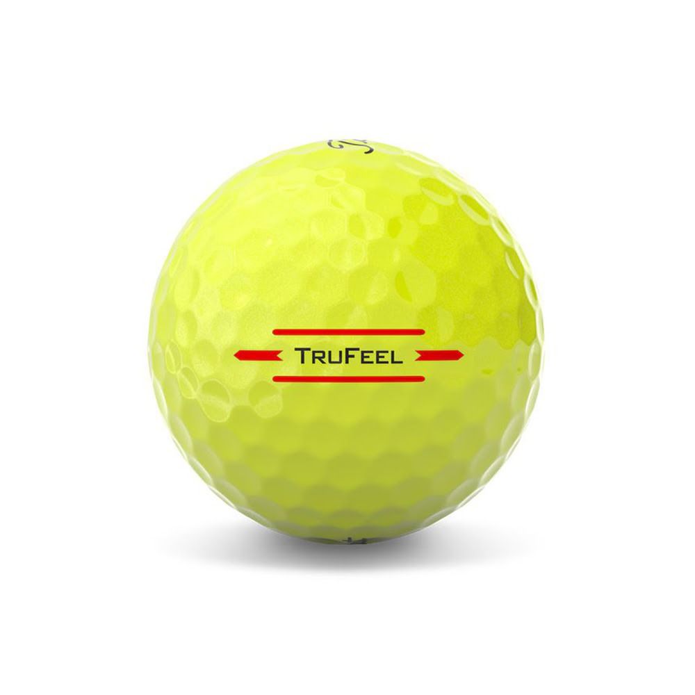 Titleist Trufeel Golf Balls - Yellow