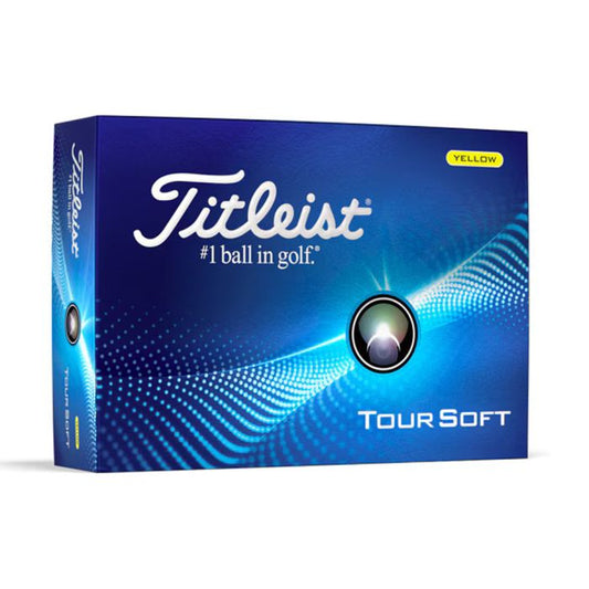 Titleist Tour Soft Golf Balls - Yellow
