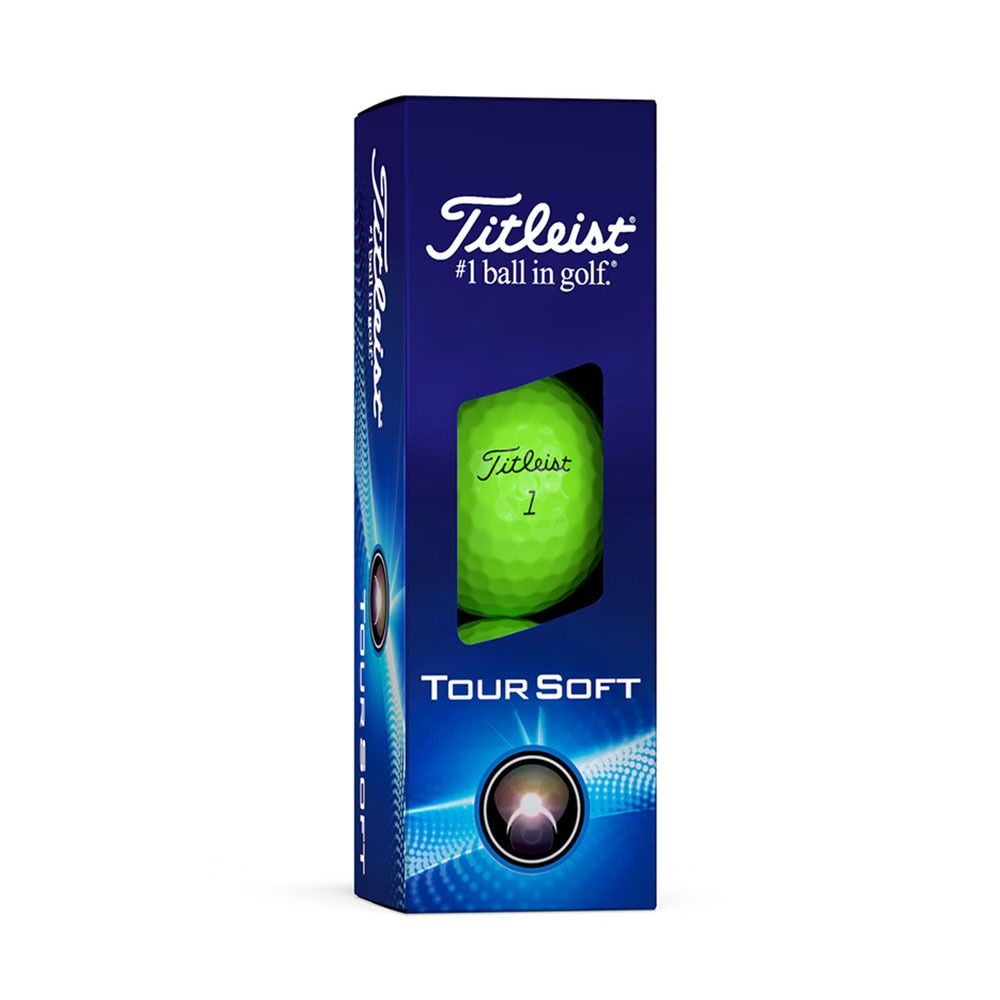 Titleist Tour Soft Golf Balls - Green