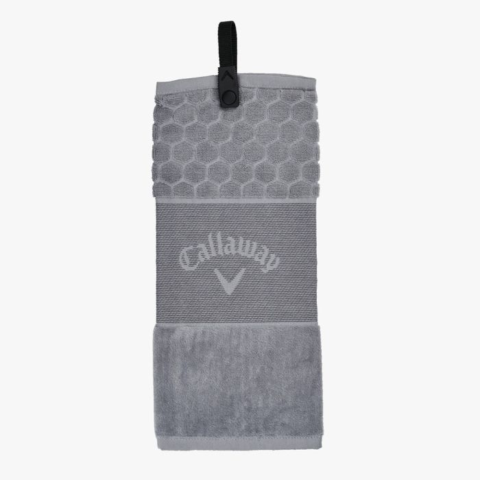 Callaway Tri Fold Towel - Silver