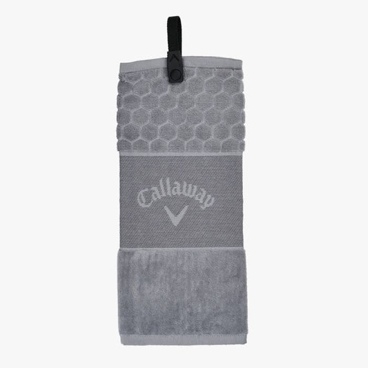 Callaway Tri Fold Towel - Silver
