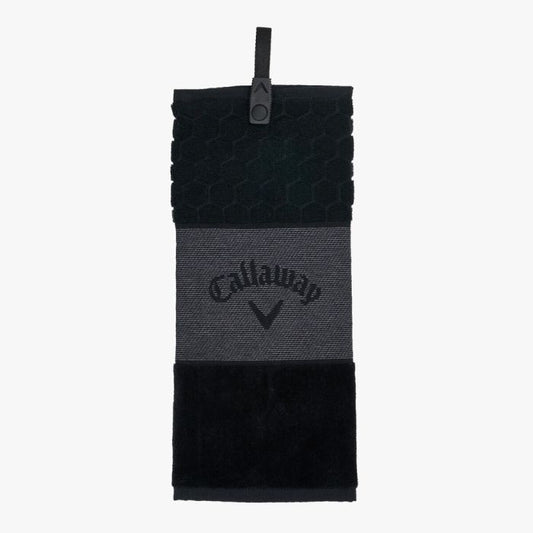 Callaway Golf Tri Fold Towel - Black