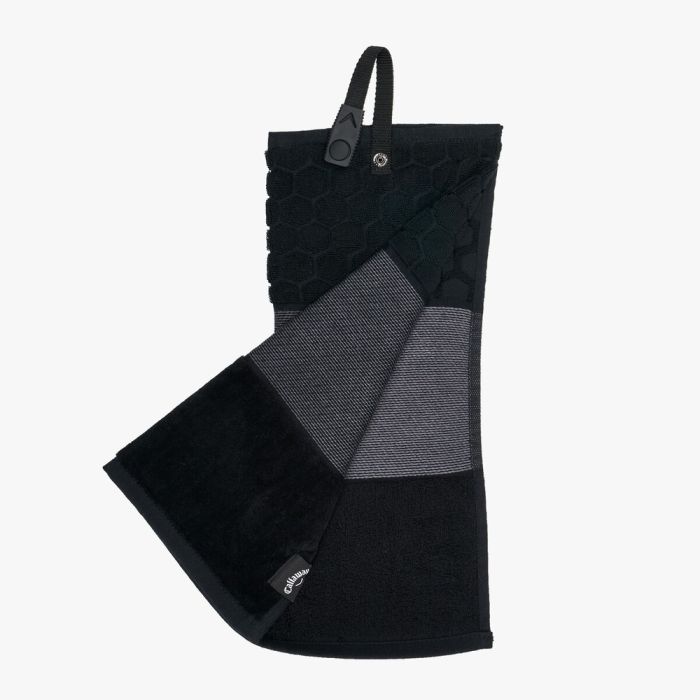 Callaway Golf Tri Fold Towel - Black