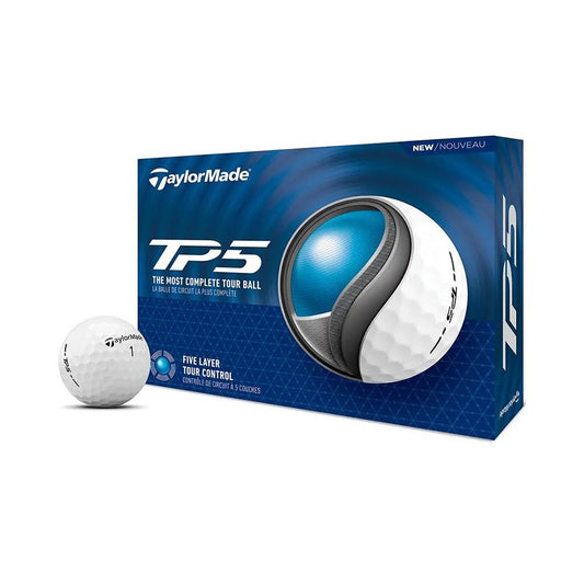 Taylormade TP5 Golf Balls - White