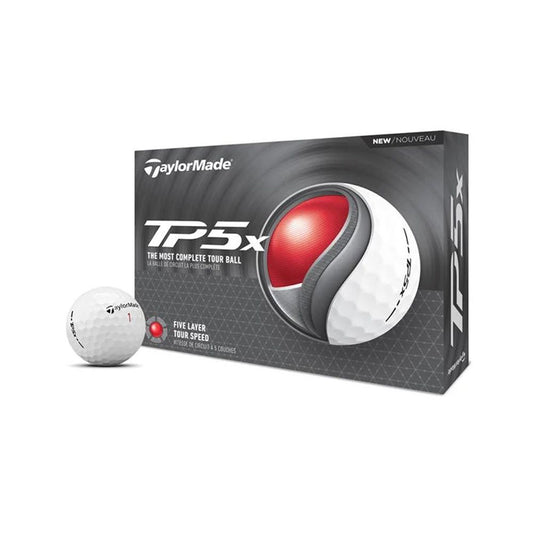 Taylormade TP5x Golf Balls - White