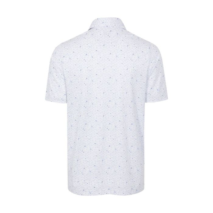 GREG NORMAN Men's Shark Tail Ultra-Stretch Polo - White