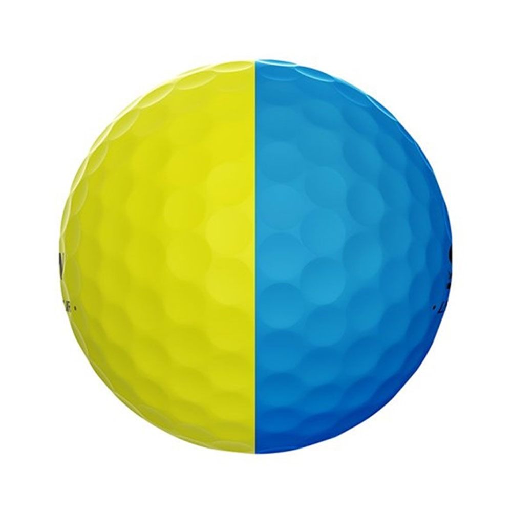 Srixon Q-Star Tour Divide Golf Balls - Yellow/Blue