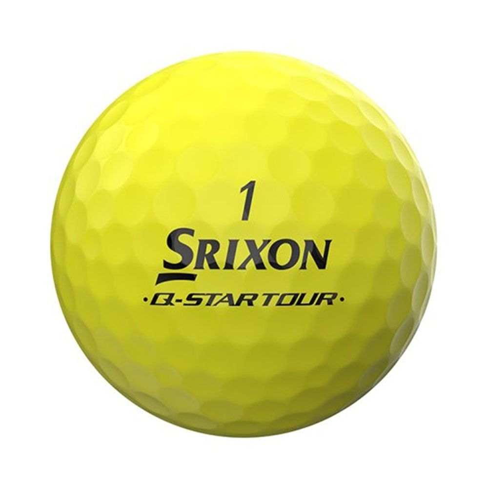 Srixon Q-Star Tour Divide Golf Balls - Yellow/Blue