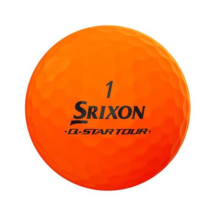 Srixon Q-Star Tour Divide Golf Balls - Yellow/Orange