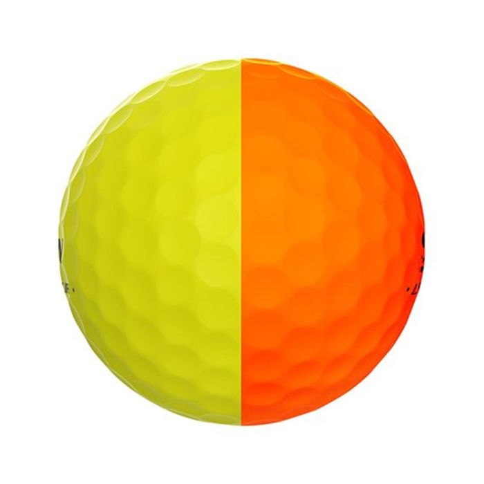Srixon Q-Star Tour Divide Golf Balls - Yellow/Orange